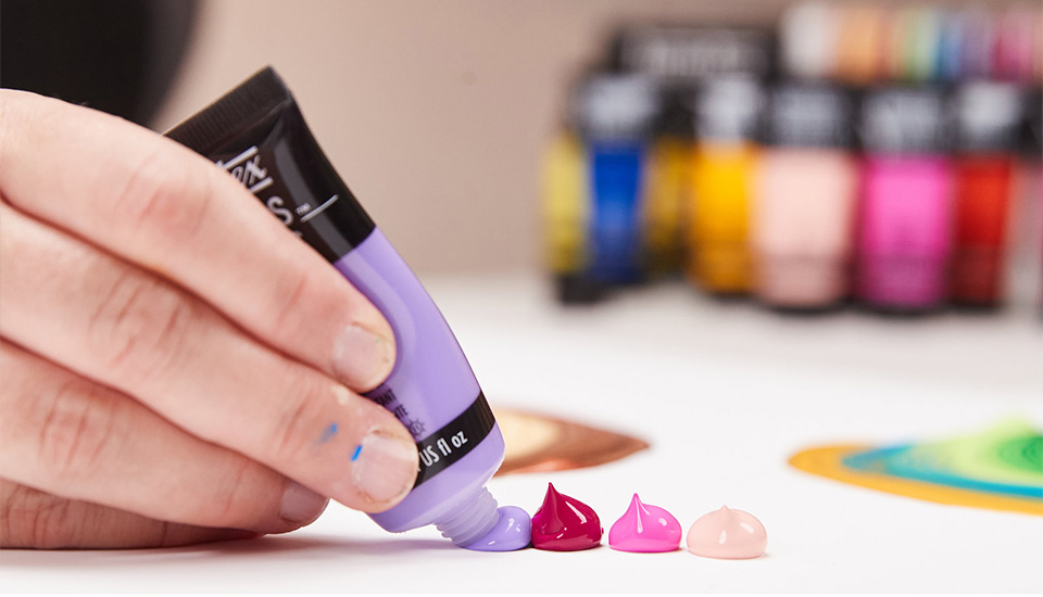 papír na akryl Liquitex_akryl